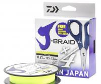 Шнур Daiwa J-Braid X4E-W/SC 135m PE#0.6 lb9 (0.10mm)