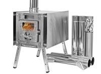 Печь Берег для палатки "Atomstove" Большая New (труба - 80мм)