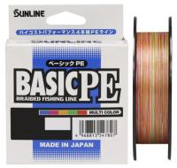 Шнур Sunline Basic PE HG 150m (Multicolor 5C) #0.8/0.153mm 12lb/6.0kg