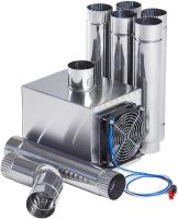 Теплообменник для Палатки “Вектор-В” 250x170x240 (нерж.сталь) с вентилятором в сумке