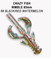 Силиконовая приманка Crazy Fish Nimble 2.5" 44-65-68-6