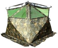 Всесезонная палатка Медведь Куб 4 Зима-Лето (2.3*2.3/2.0m) утеплённая (3-сл) + Пол