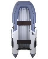 Лодка Grouper GR 335 НДНД (серо-синий) модель 2026г