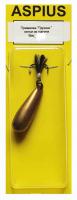 Блесна Aspius Грушка латунь 13gr (черная)