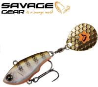 Тейл-спиннер Savage Gear Fat Tail Spin 6.5cm 16gr Perch