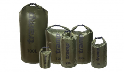 Гермомешок Tramp PVC Diamond Rip-Stop 70 л (TRA-209-olive)