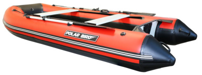 Лодка Polar Bird 320М (Лайт) Стеклокомпозит (Чёрно-серый)