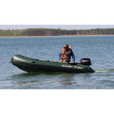Лодка Polar Bird 360M Merlin НДНД Стеклокомпозит (зелёный)