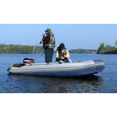 Надувная лодка ПВХ Риф 320KC (фанерный пайол + стрингера)