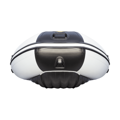 Лодка ПВХ Ривьера 3600 НДНД "Комби" светло-серый/черный