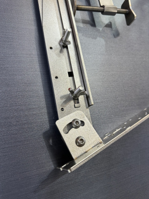 Струбцина (Kemping.by) для крепления датчика эхолота быстросъемная из нержавеющей стали 