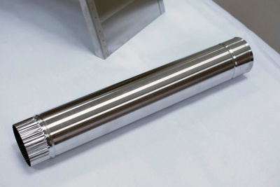 Труба составная Берег нержавеющая сталь 500х80мм