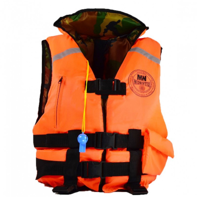 Жилет спасательный двусторонний взрослый до 120 кг