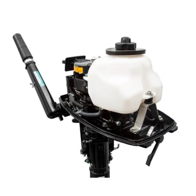 Лодочный мотор BarrakuDA HD5FHS + бак 12 литров