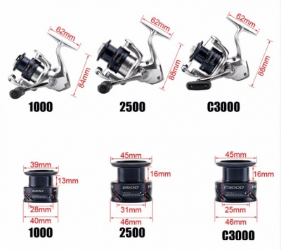 Катушка Shimano Nexave 1000 FE