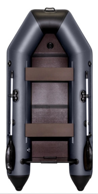 Лодка ПВХ Аква 2900 СКК (графит-чёрный)