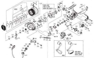 Катушка Daiwa Lexa 19 E LT 3000