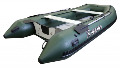 Лодка Polar Bird 385М Merlin (зелёный) стеклокомпозит