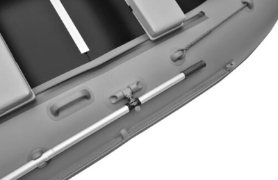 Лодка ПВХ Roger Hunter 3500 Киль (серый-графит)