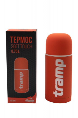 Термос Tramp Soft Touch 0,75 л оранжевый