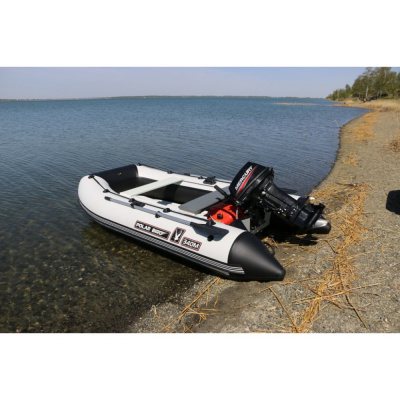 Лодка Polar Bird 340M Merlin НДНД Стеклокомпозит (чёрно-белый) 