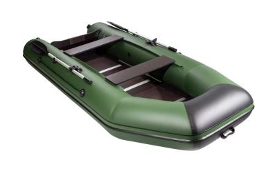 Лодка ПВХ АКВА 3200 СKК (зеленый-черный)