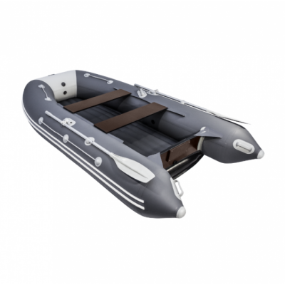 Лодка ПВХ Таймень LX 3400 НДНД Графит/светло-серый