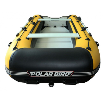 Лодка Polar Bird 320M Merlin (чёрно-желтый) стеклокомпозит
