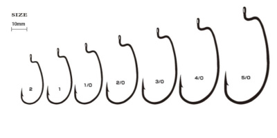 Крючок офсетный Ryugi Infini #3/0 (6шт)