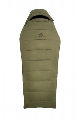 Спальный мешок кокон Tramp Troll T-Loft Regular Olive (левый) 220*95*85 см (-25°C)