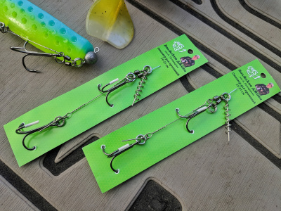 Стингер для приманок Волжские джиги 19-23см крючок 1/0 30кг