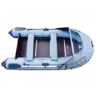 Надувная лодка ПВХ Риф 320KC+ (пайол + стрингера + носовой тент + накладки)