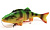 Приманка Savage Gear 4D Line Thru Perch Slow Sink 23cm 145gr 02-Firetiger