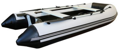 Лодка Polar Bird 320М (Лайт) Стеклокомпозит (Серо-белый)