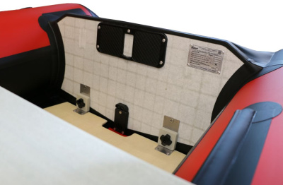 Лодка Polar Bird 320М (Лайт) Стеклокомпозит (Чёрно-серый)