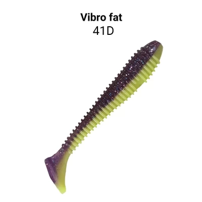 Силиконовая приманка Crazy Fish Vibro Fat 3.2" 73-80-41d-6