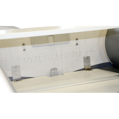 Лодка Polar Bird 385М Merlin (чёрно-белый) стеклокомпозит