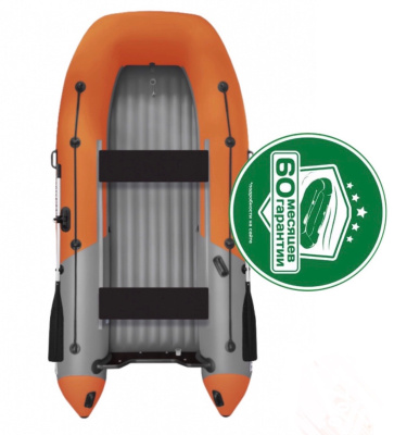 Надувная лодка Boatsman BT360А (графитово-оранжевый)