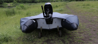 Стояночный (транспортировочный) тент для лодок Polar Bird серии Seagull 340S