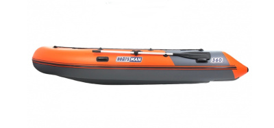 Надувная лодка Boatsman BT360А (графитово-оранжевый)