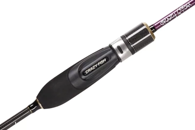 Спиннинг Crazy Fish Ebisu II Violet SV662UL Light game New Style 1.98m 0.6-5gr