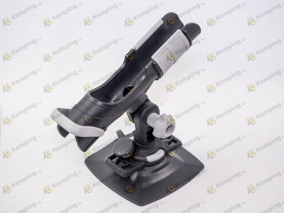 Держатель удилища с монтажной ПВХ площадкой и замком для приклейки на надувной борт