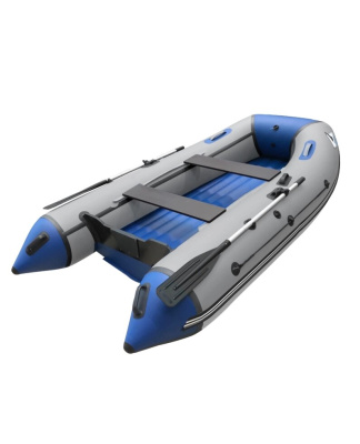 Лодка ПВХ ORCA 305НД (серо - синий)