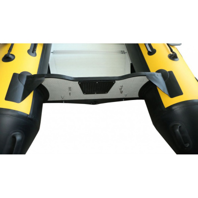 Лодка Polar Bird 340М Merlin (черно-желтый) стеклокомпозит