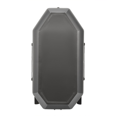 Лодка гребная под мотор Sharks S270 Люкс серо/чёрный (пол-книжка)