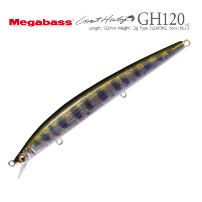 Воблер Megabass GH120 FA AMAGO