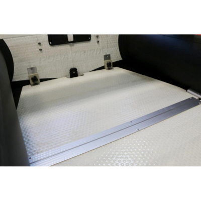 Лодка Polar Bird 340М New Merlin Стеклокомпозит (черно-красный)