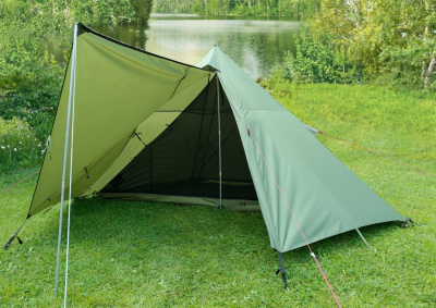 Летняя палатка Лотос Пирамида - 2 (360х340/190 см)