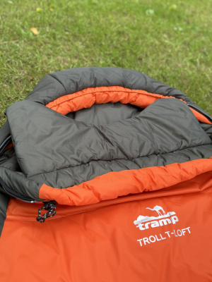 Спальный мешок кокон Tramp Troll T-Loft Regular (правый) 220*95*85 см (-25°C)
