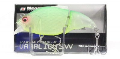 Воблер Megabass Vibration-X Vatalion SW seethrough mat lime